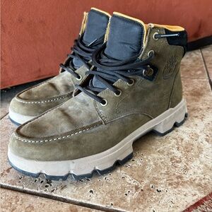 Timberland Men's Olive,Khaki and Black Boots